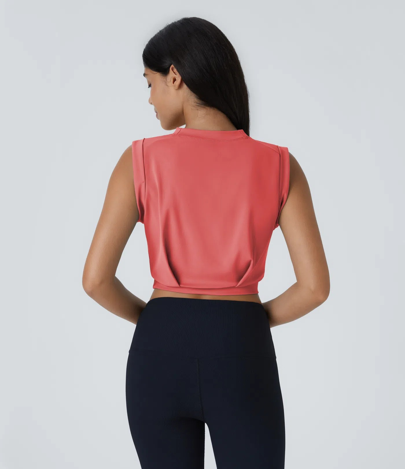 Sleeveless Crop Yoga Tank