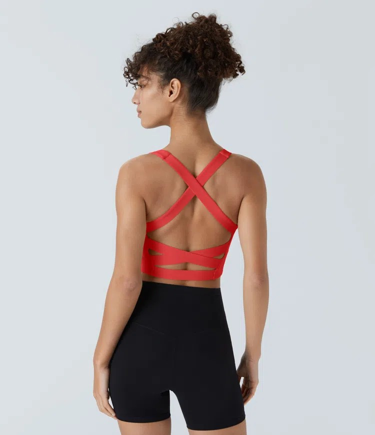 Backless Lace-Up Tank
