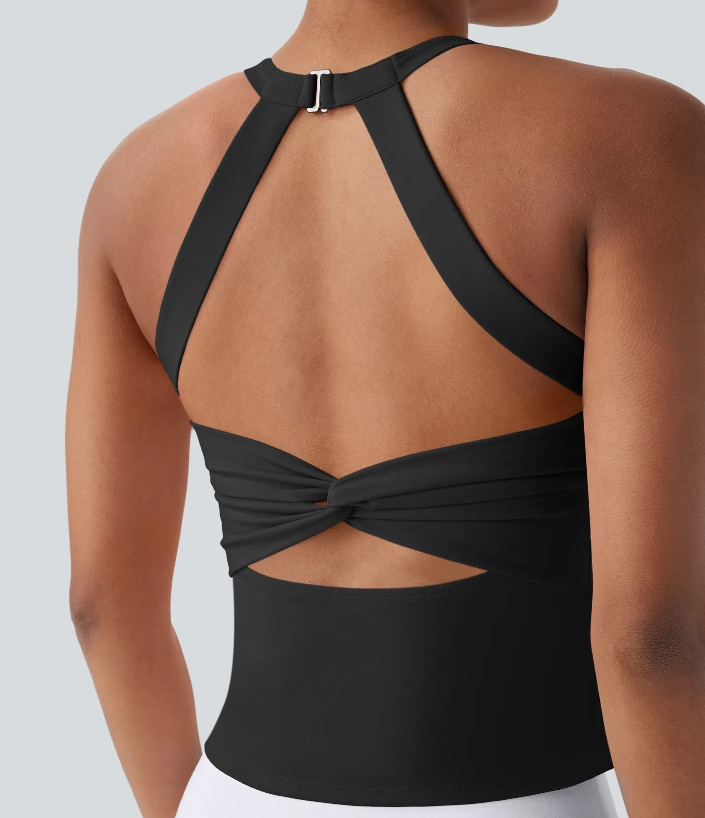 Plush Twist Back Tank