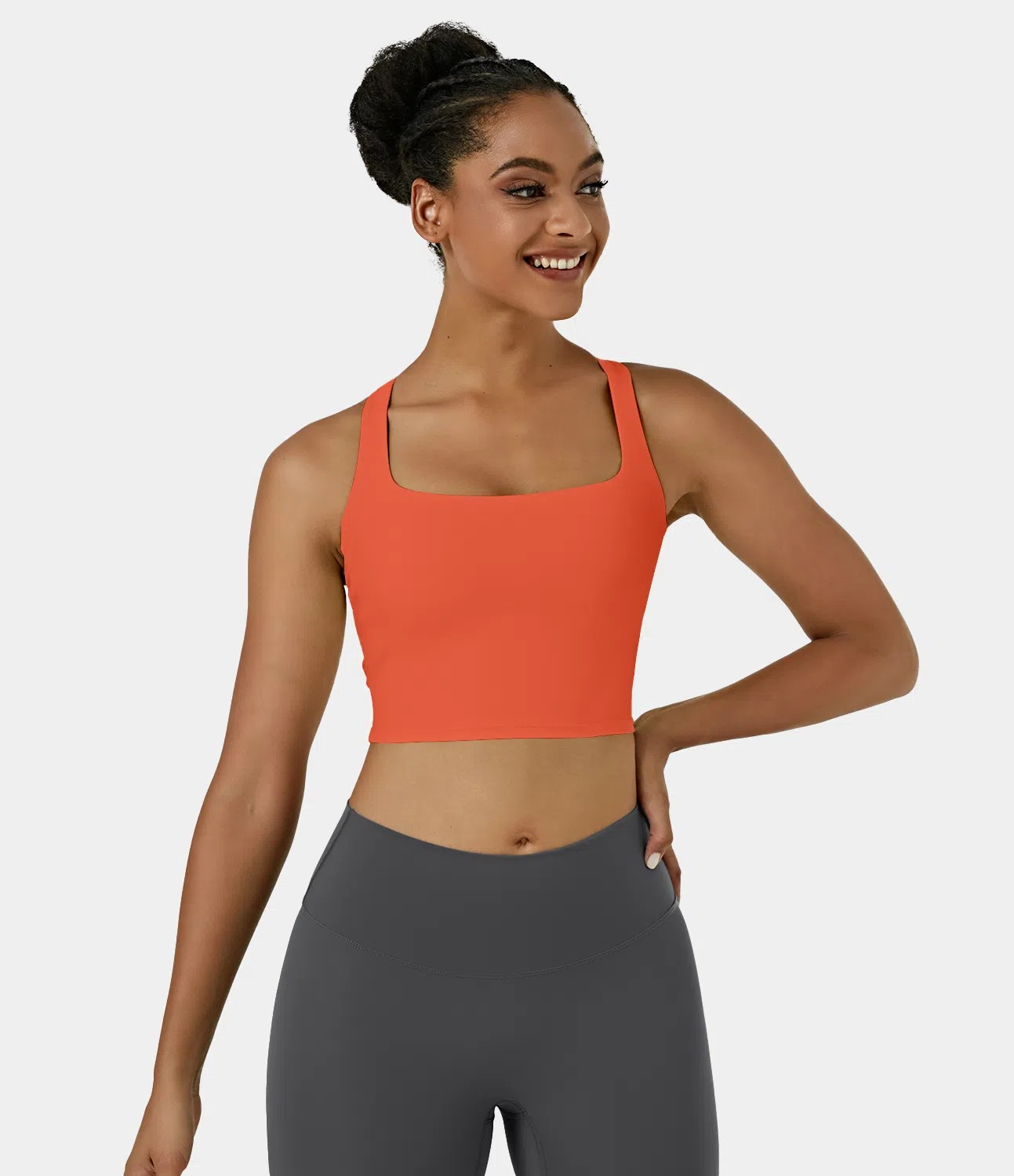Backless Lace-Up Tank