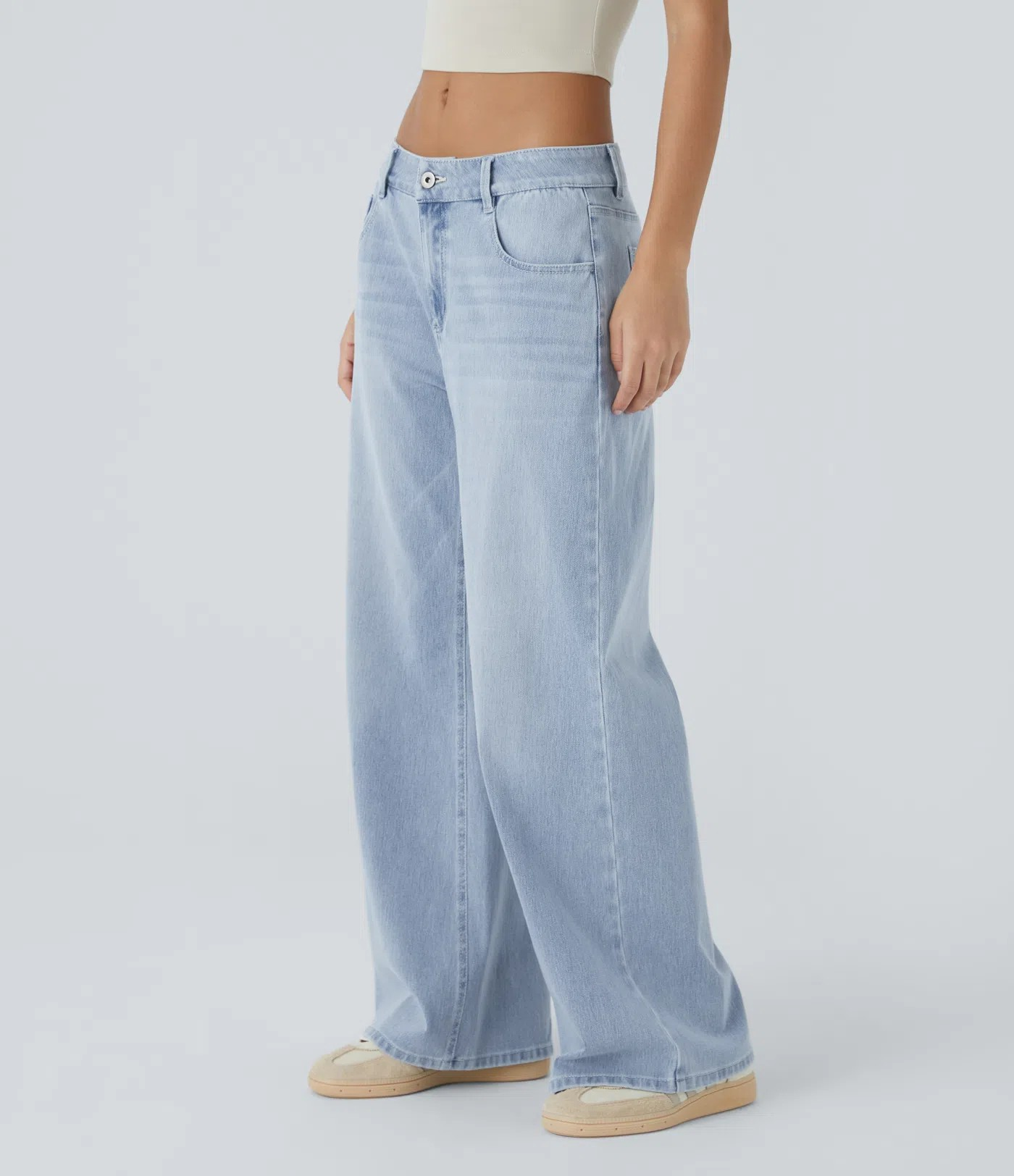 Vibe Faded Baggy Jeans
