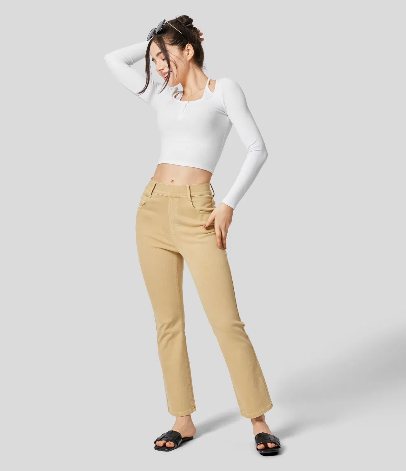 Flex Casual Bootcut Jeans