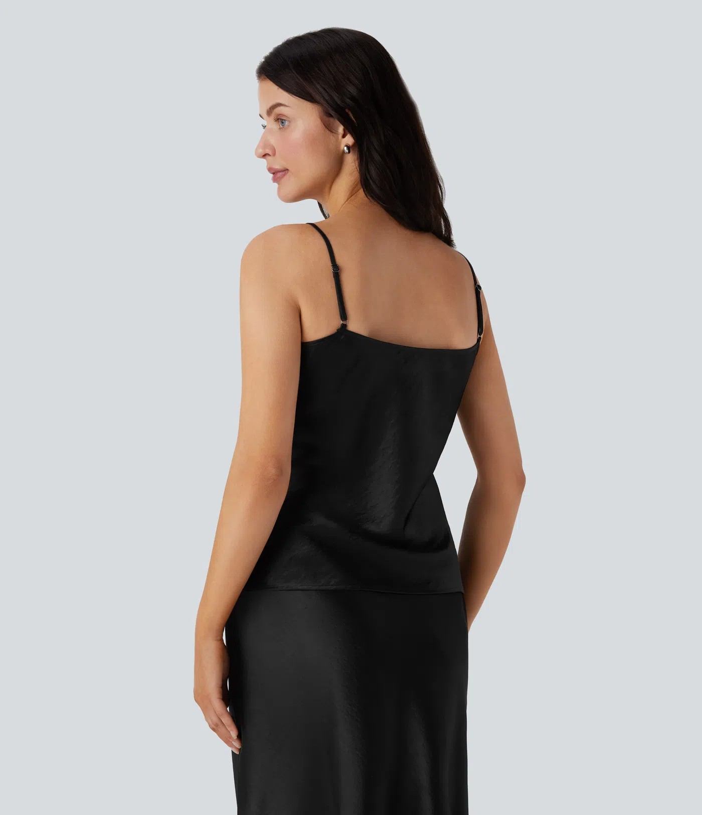 Adjustable Strap Satin Camisole